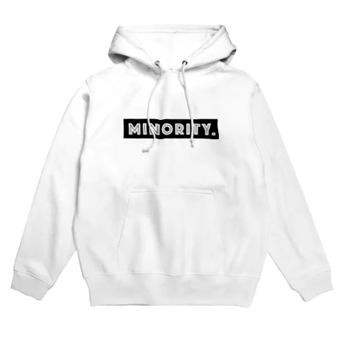 MINORITY.　- black ver. 02 - Hoodie