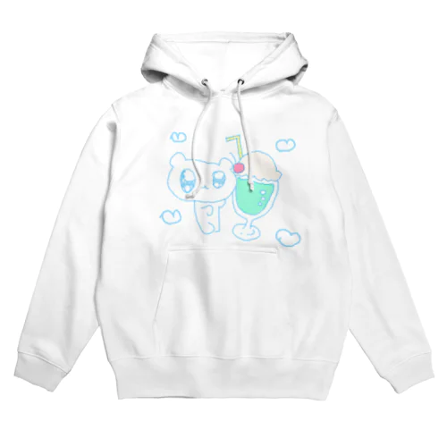 ヘムクリームソーダ（ハート） Hoodie