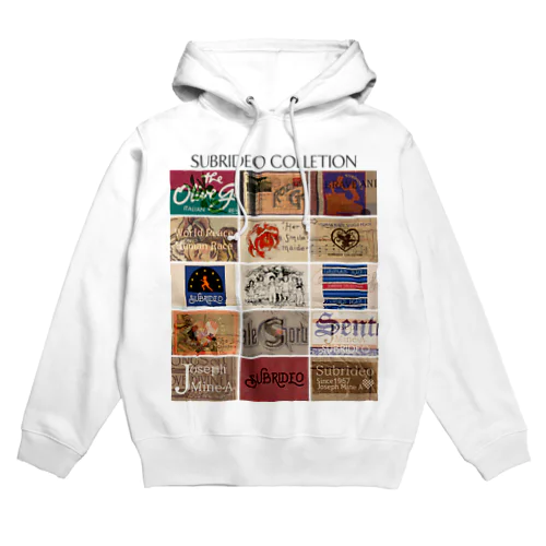 アンティークタグのコラージュ！ Hoodie