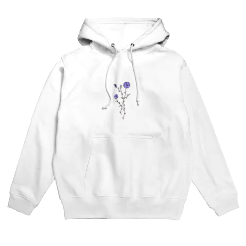 お花①紫 Hoodie