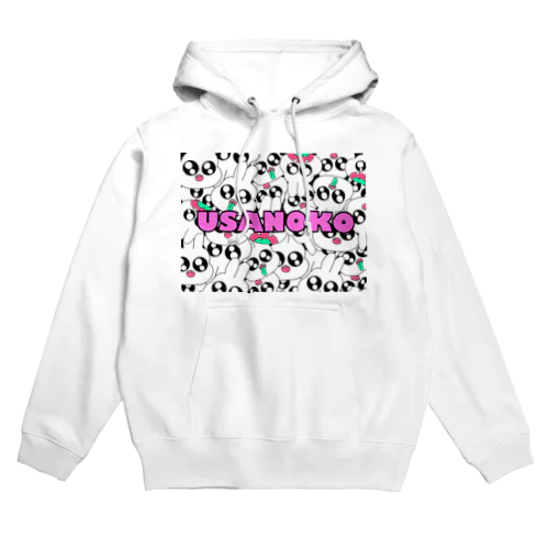 ぎゅうぎゅう！うさのこちゃん Hoodie