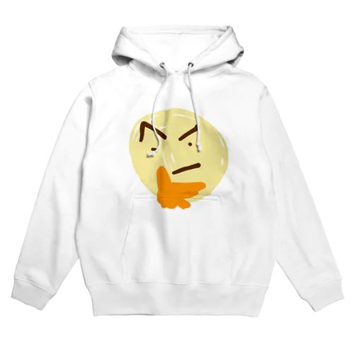 考えてる顔 Hoodie