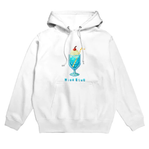 ドットブルークリームソーダ Hoodie