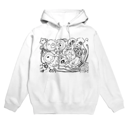 深海の生活 Hoodie