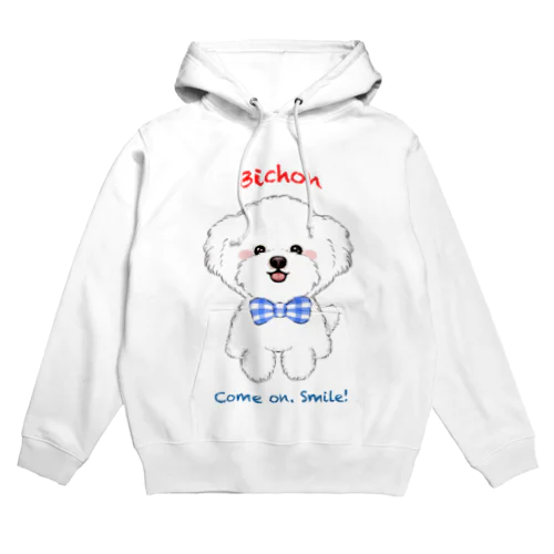 スマイルビション男の子 Hoodie