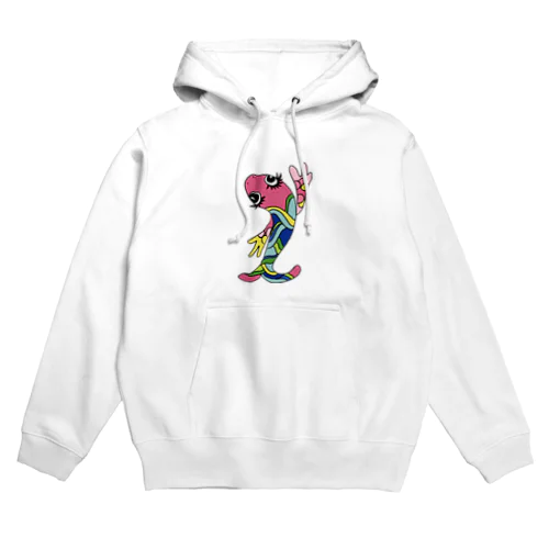 ピンクさかなちゃん Hoodie