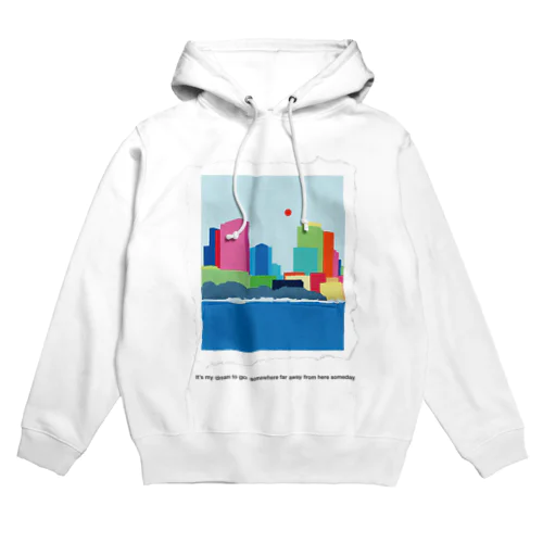 港街の Hoodie