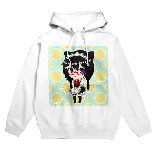 黒猫系女子ゆうグッズ Hoodie