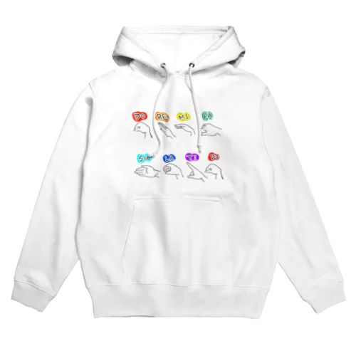 ドレミファハンドサイン Hoodie