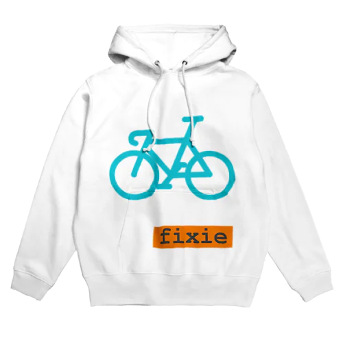 ピストバイク(シンプル) Hoodie