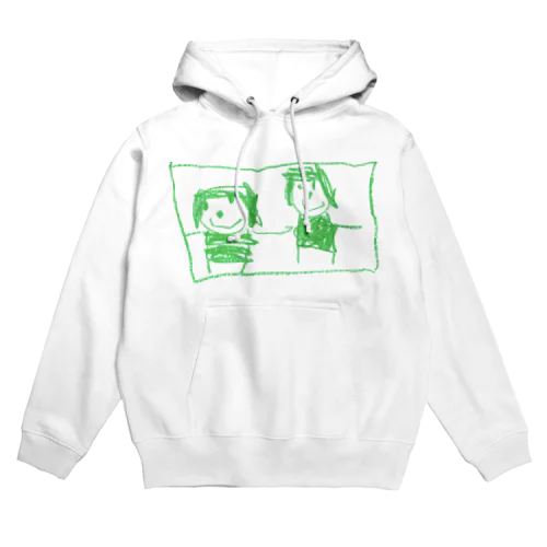 ふたりで て をつないでいるところ Hoodie