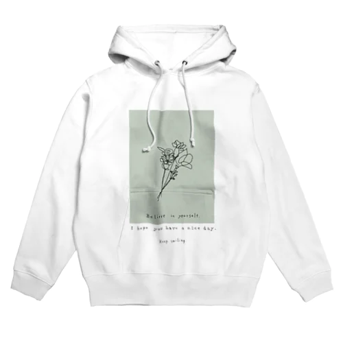 bouquet green Hoodie