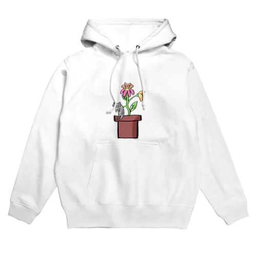 観猫植物 Hoodie