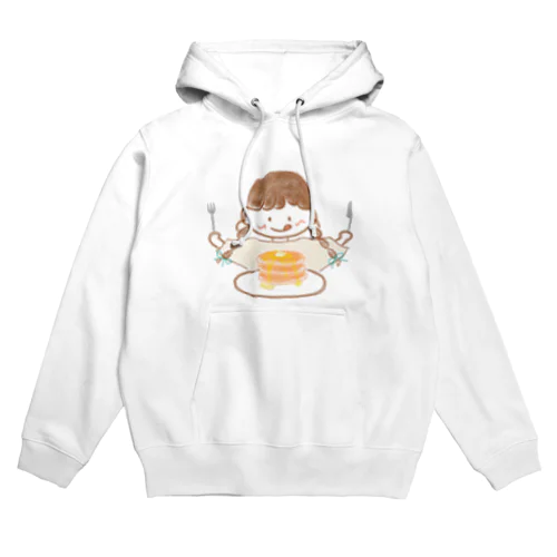 みつあみちゃんホットケーキ Hoodie