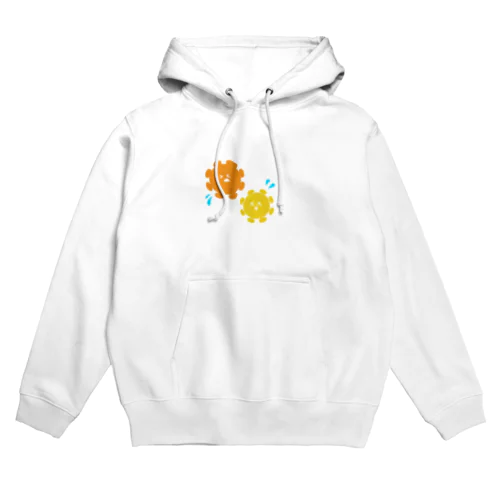 アセアセウイルスくん Hoodie