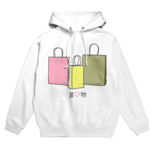 紙袋 買物 Hoodie