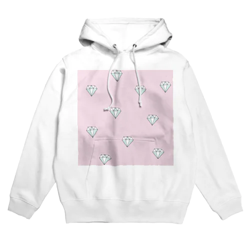 ピンクダイヤモンド Hoodie