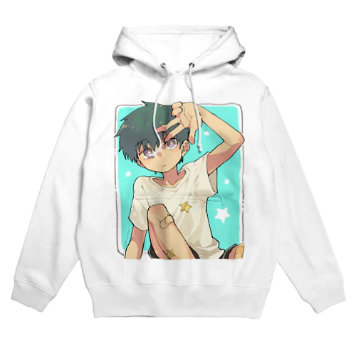 あおしゃつ Hoodie