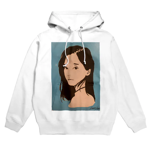 clear girl Hoodie