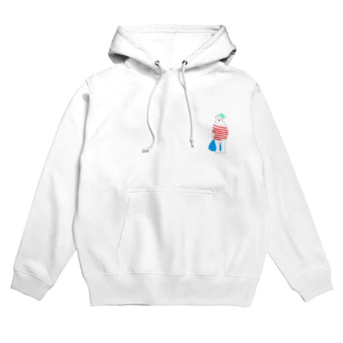 寝れないクマ Hoodie