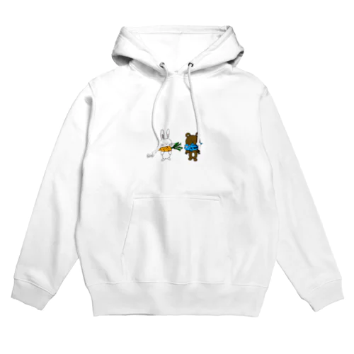 大好物を咥えているふれんず Hoodie