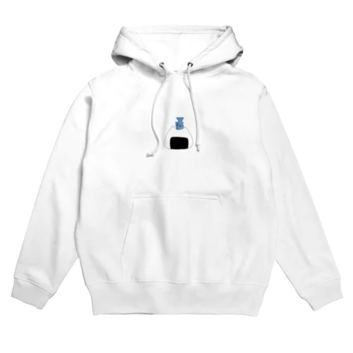 魚に刺さるおにぎり Hoodie