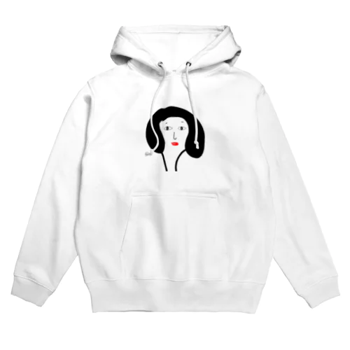 白塗り淑女 Hoodie