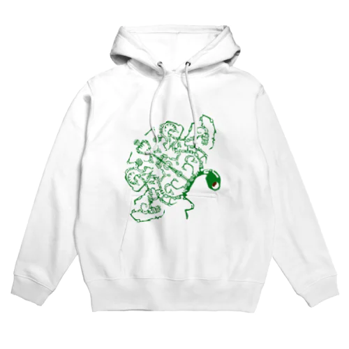 時の流れに抗う産声 Hoodie