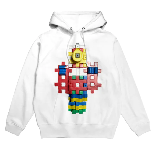 ブロックロボットくん Hoodie