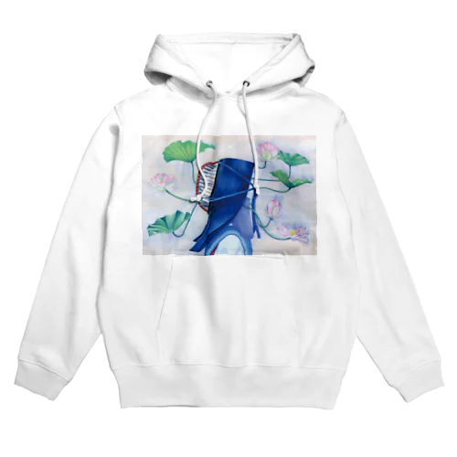 花に寄生される少女 Hoodie