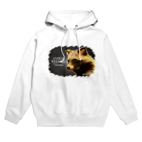 ANIMAL WELFARE　たぬき Hoodie