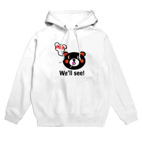 モクモックマ飴ちゃんフェイス 黒 Hoodie