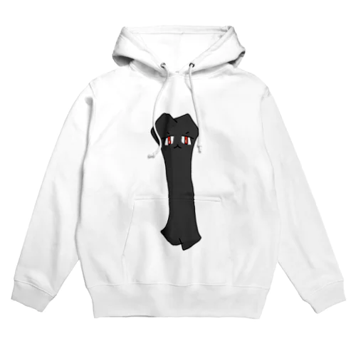 黒い骨。 Hoodie