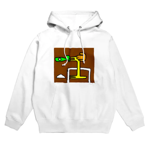 野球をする犬 Hoodie