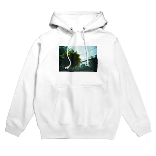 陰鬱そうなひまわり Hoodie