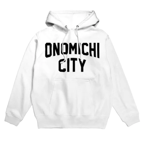 尾道市 ONOMICHI CITY ロゴブラック パーカー