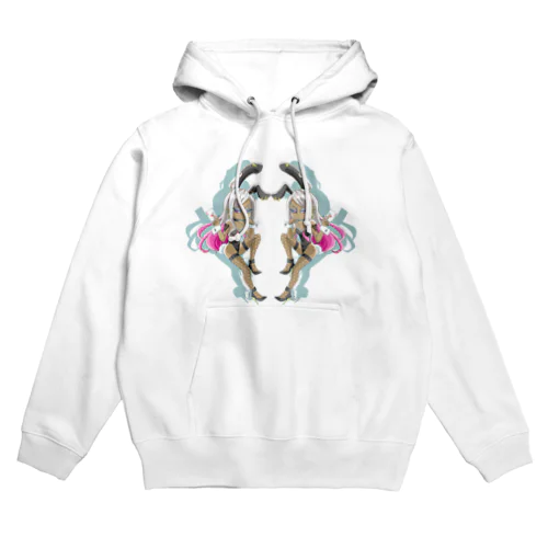 ウサギのお姉さん(∩´∀｀)∩ Hoodie