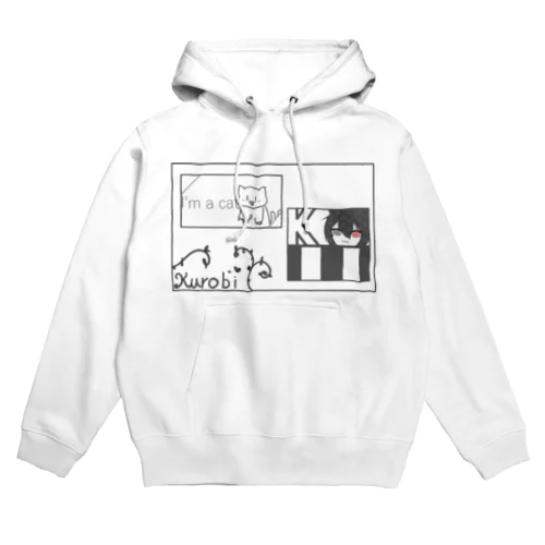 猫姫黒火アイデアグッズ Hoodie