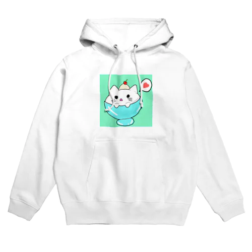 パフェにゃんこ Hoodie