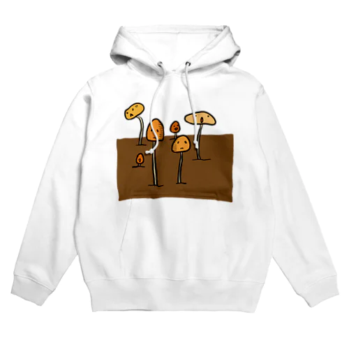 プランターに生えた謎のきのこ Hoodie