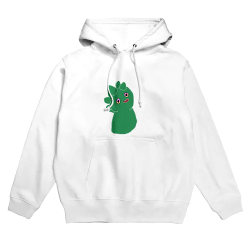 緑の可愛い子 Hoodie