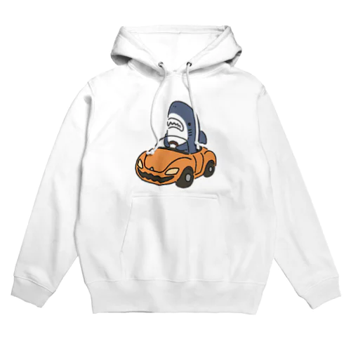 ハロウィーンな運転を覚えたサメ2021 Hoodie