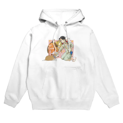 集まれ！ヤギ馬犬猫 Hoodie