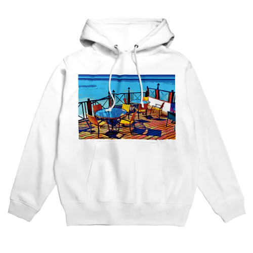 海沿いのレストラン Hoodie