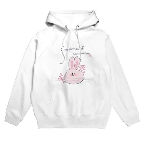 usamochi@complete of vaccination Hoodie