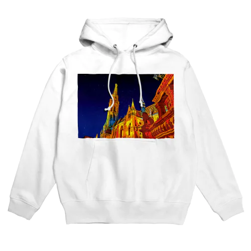 ハンガリー 夜のマーチャーシュ聖堂 Hoodie