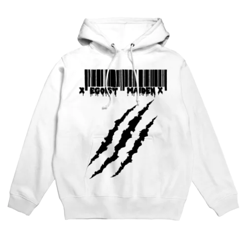 バックプリントあり　傷跡 Hoodie