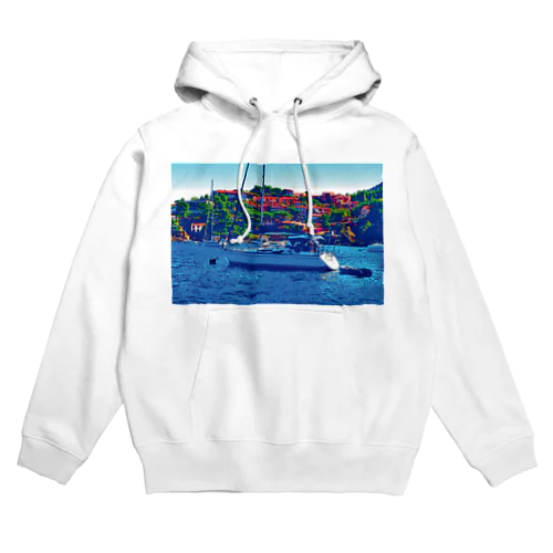 フランス コート・ダジュールのヨット Hoodie