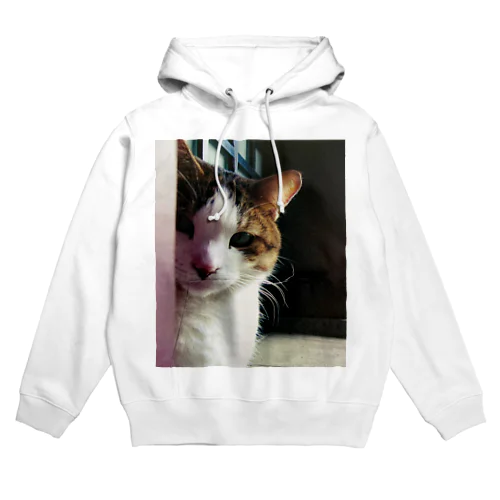 チラッと猫 Hoodie