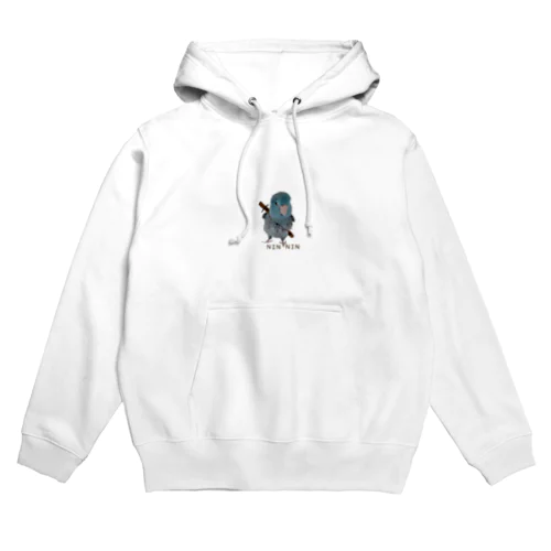 忍々マメパーカー Hoodie